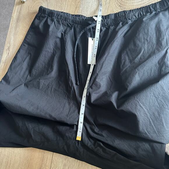 Banana Republic Cotton Poplin Pull On Pant Black XL 713483 - Picture 11 of 12